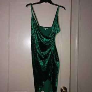 Dark Green Dress